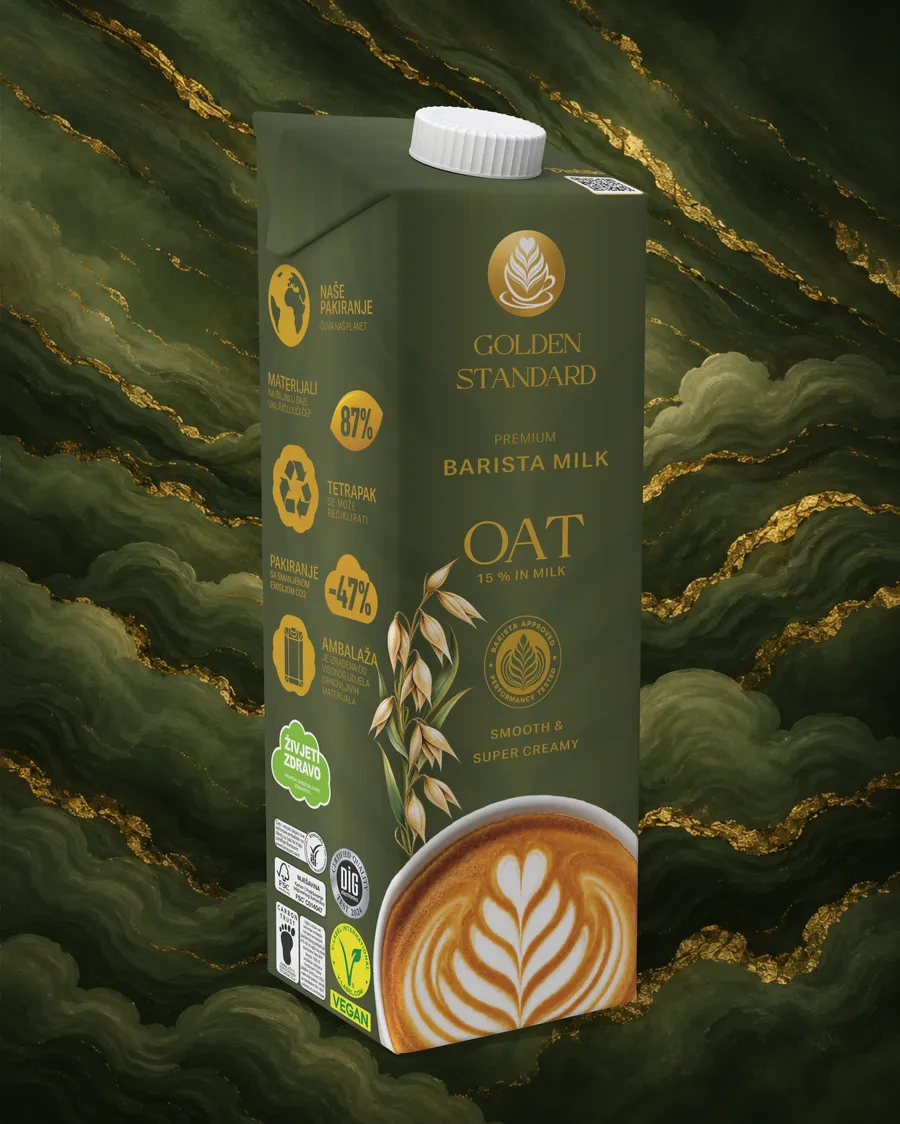 Golden Standard Barista Oat, confezione