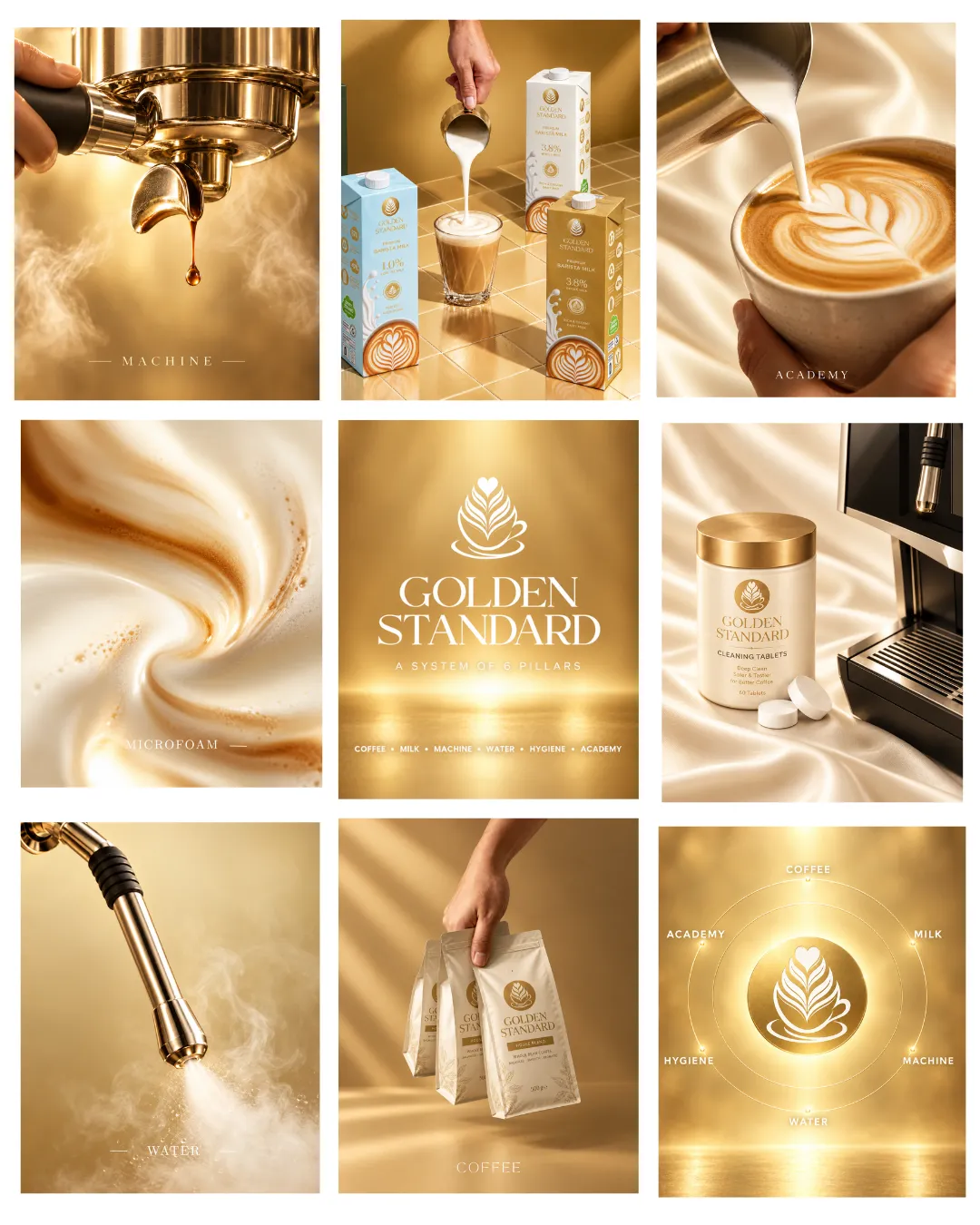 Golden Standard Instagram profile overview