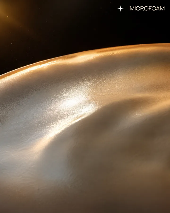 Post von Golden Standard: Mikroschaum