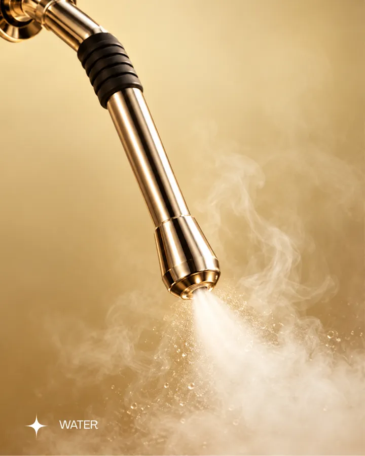 Post: steam wand and water