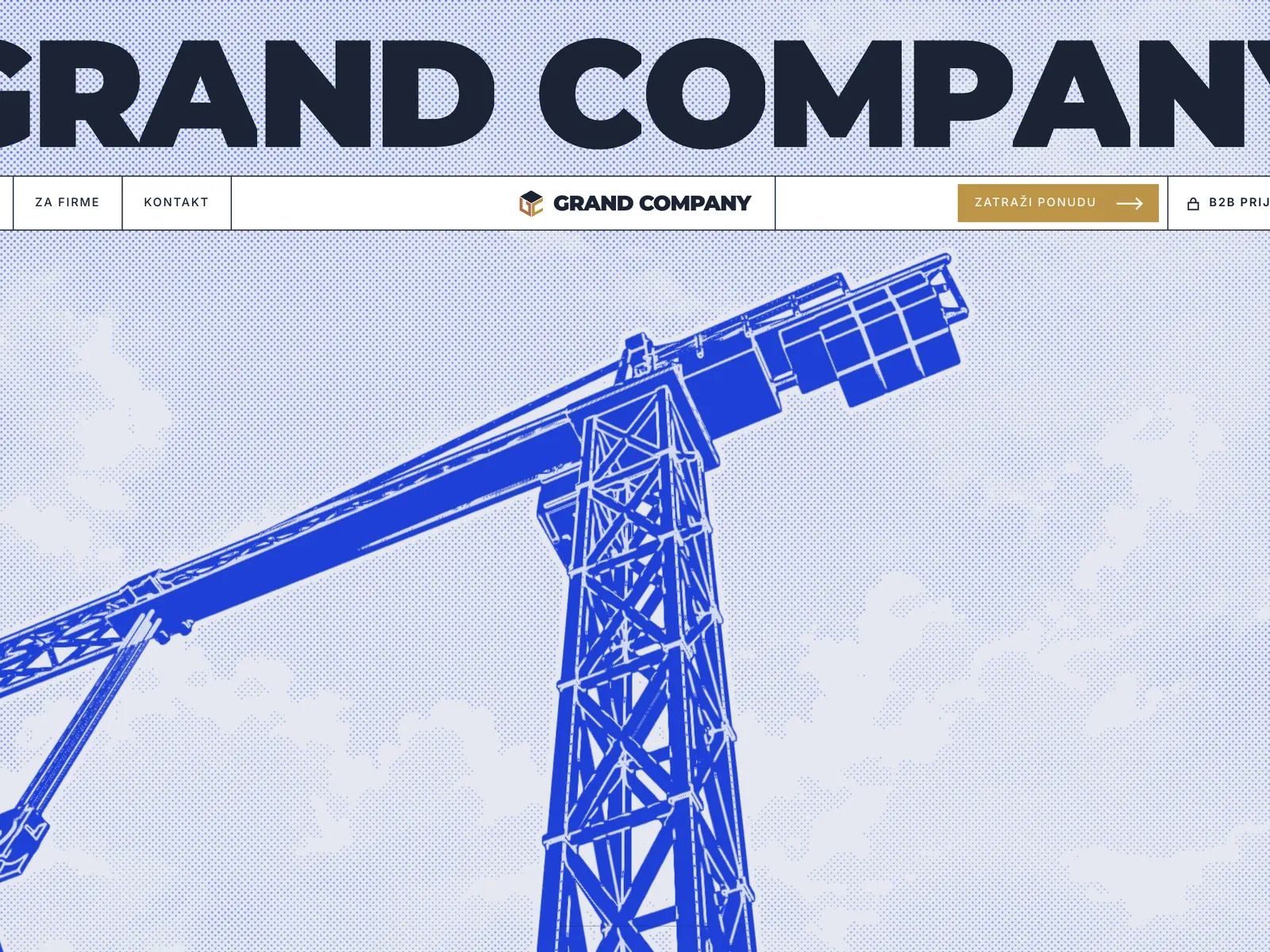 Grand Company, sito di materiali edili