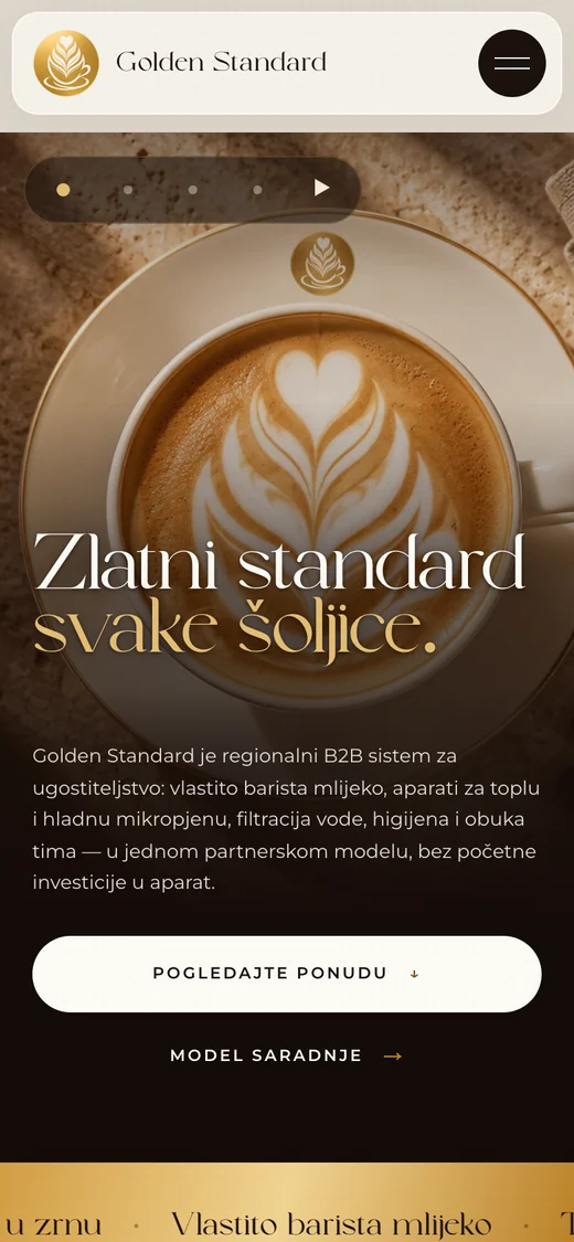Golden Standard sul telefono