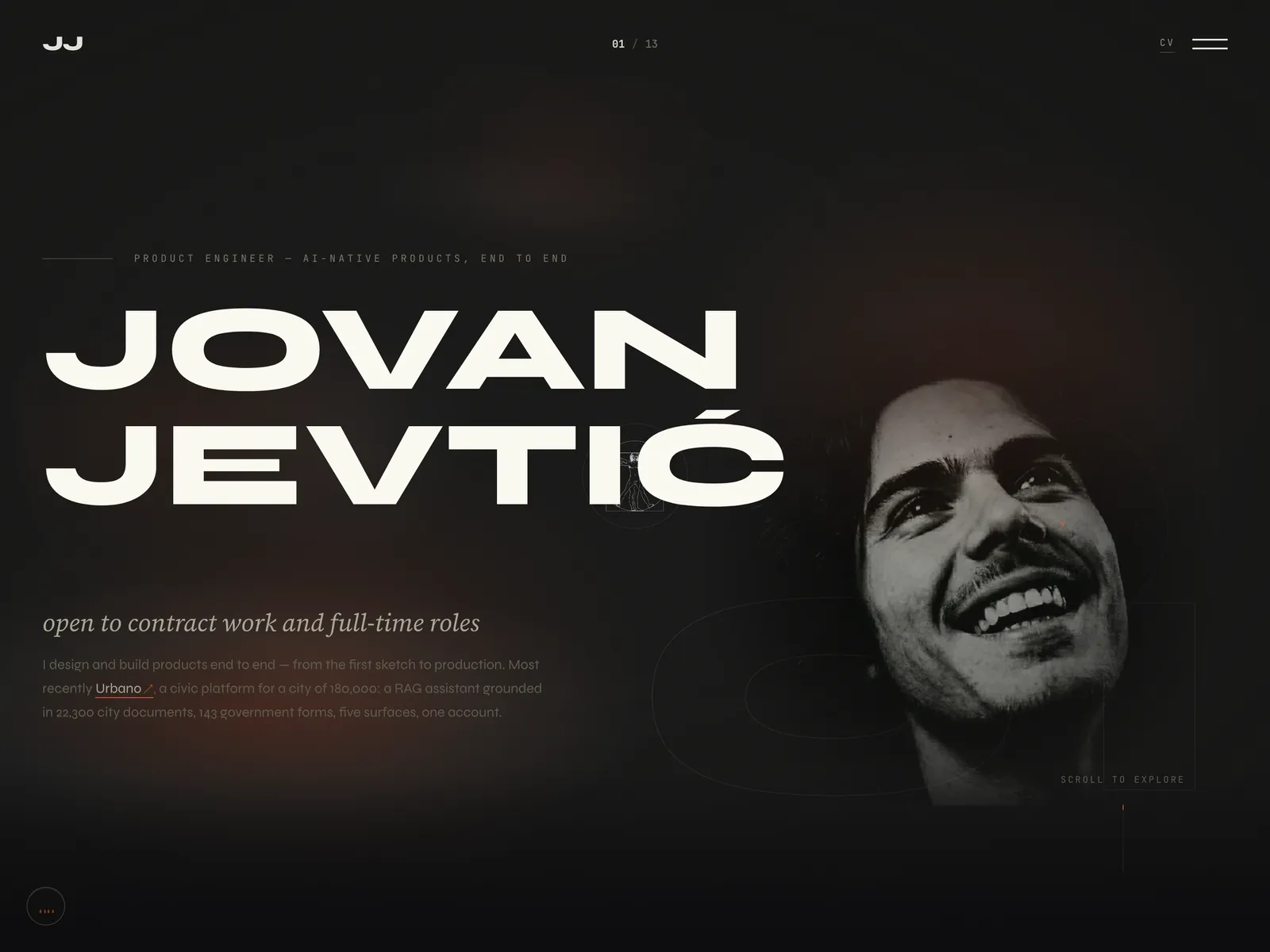 jjovan.com, lični sajt Jovana Jevtića