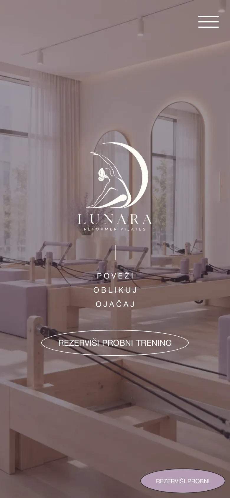 Lunara na telefonu, naslovna sa znakom