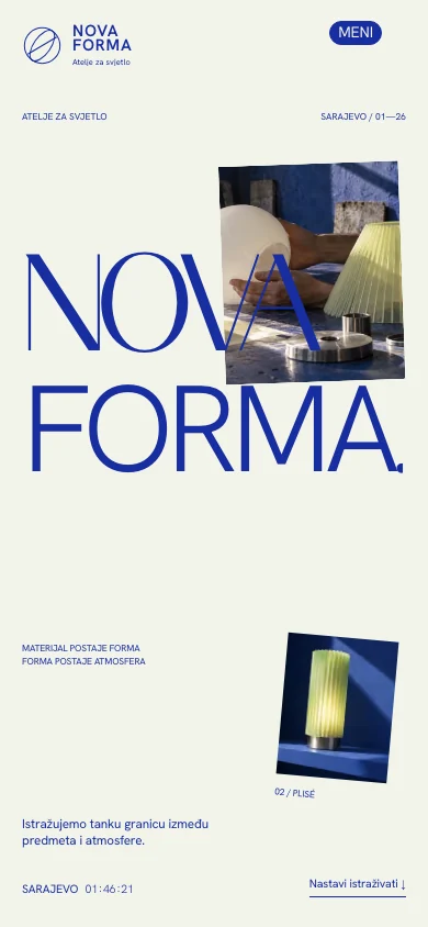Nova Forma na telefonu, uvodna kompozicija
