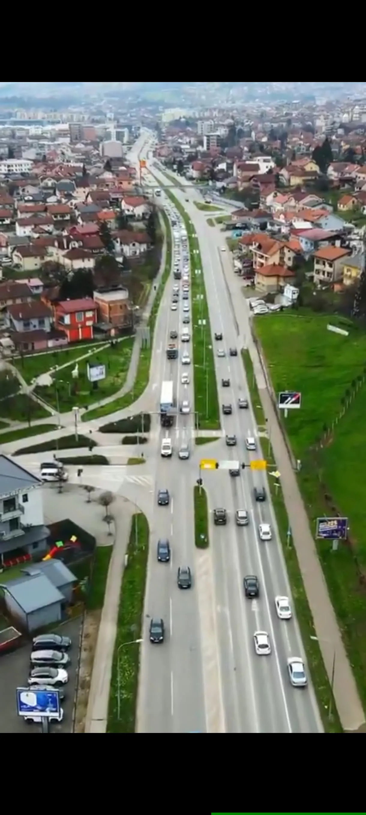 Saobraćajnica, prije radova