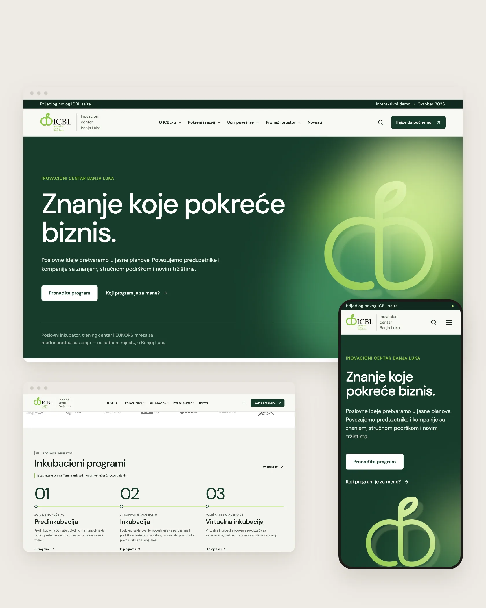 ICBL, proposta del nuovo sito dell'Inovacioni centar Banja Luka